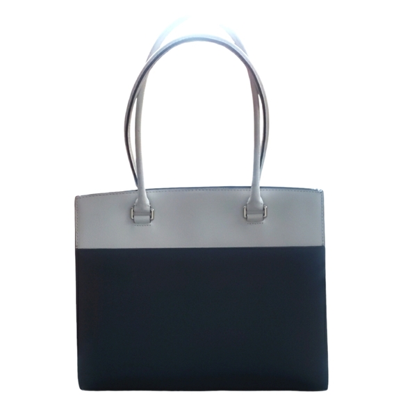 Kate spade new york Grove Street Women's Large Satchel Bag Black/White - Picture 5 of 16